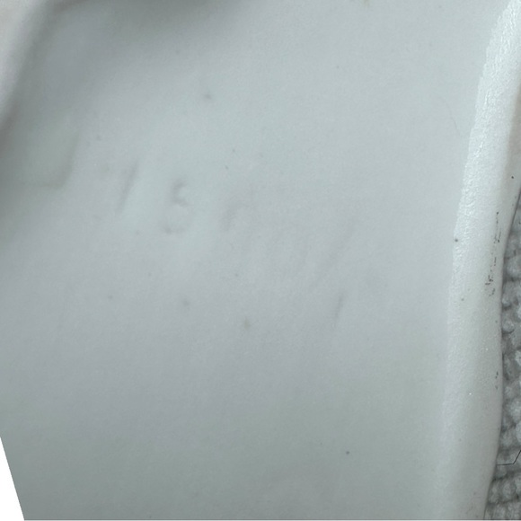 VINTAGE WALLENDORF 1764 GERMANY PORCELAIN SITTING LADY WITH FAN FIGURINE 1590/1 - Picture 15 of 16